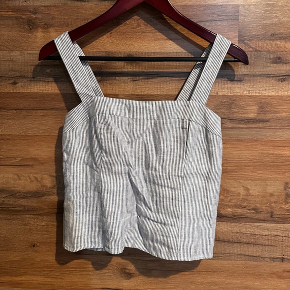 Quince Tops - 100% Linen Tank Top